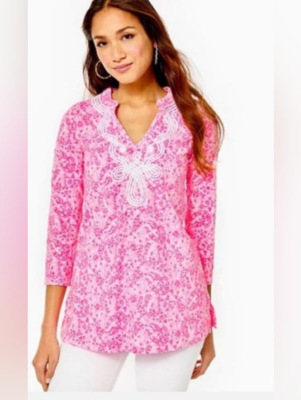 Lilly Pulitzer Pink Tunic *Small *nwot *Runs Large